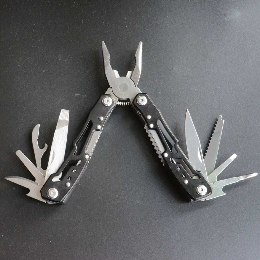 All Steel Multi-function Pliers - Silver grey
