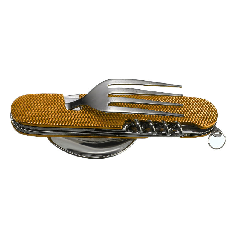 Outdoor Portable Gift Knife - Yellow