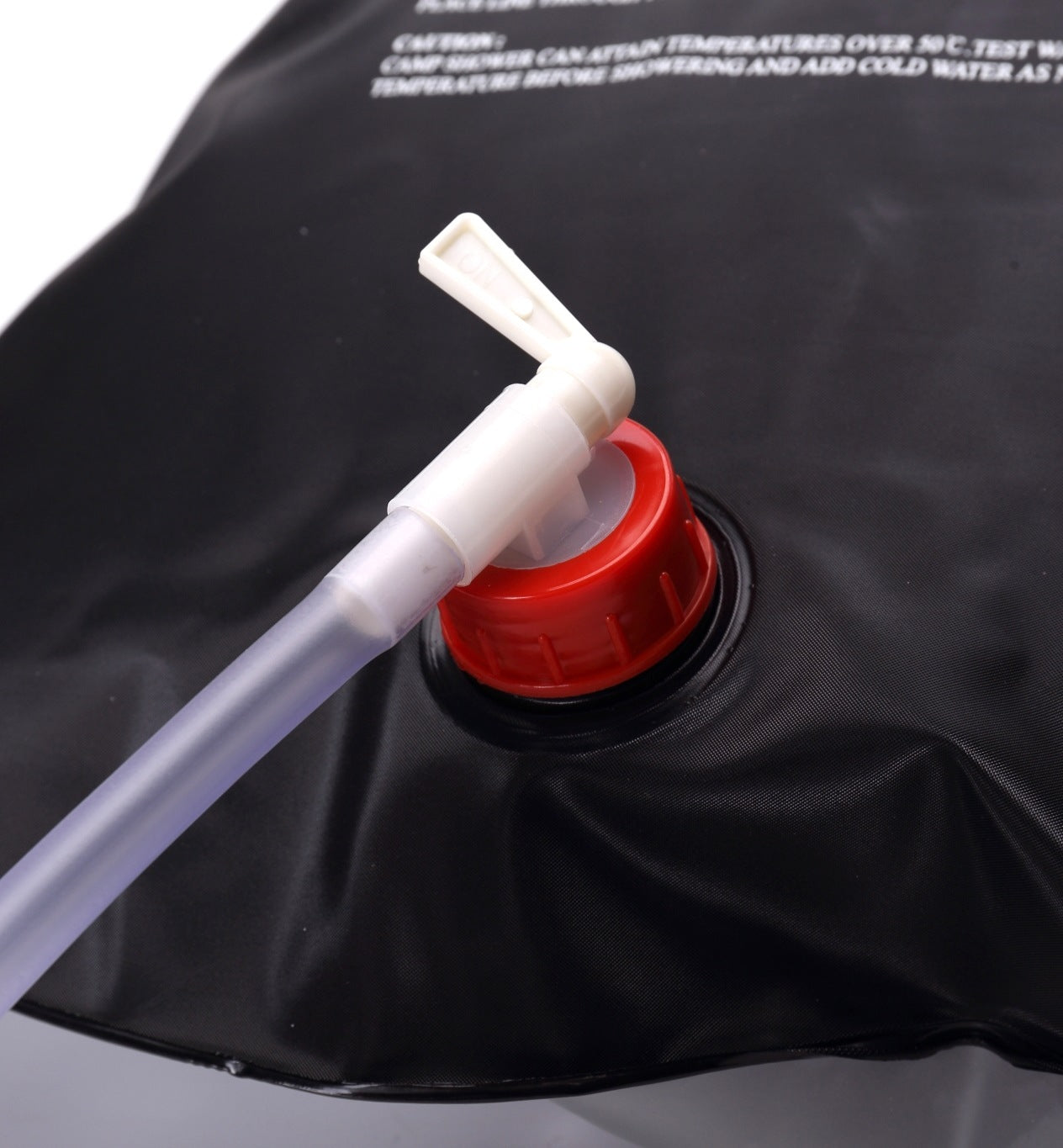 Folding Pvc Sports Outdoor Camping Shower Water Bag Travel Bathing Water Bag - Black