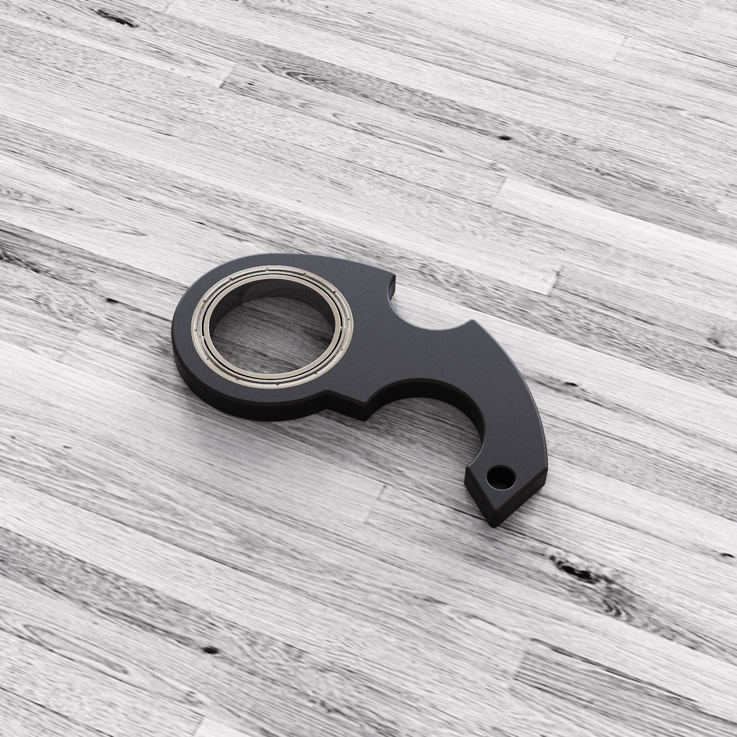 Multifunktionell fidget spinner med flasköppnare