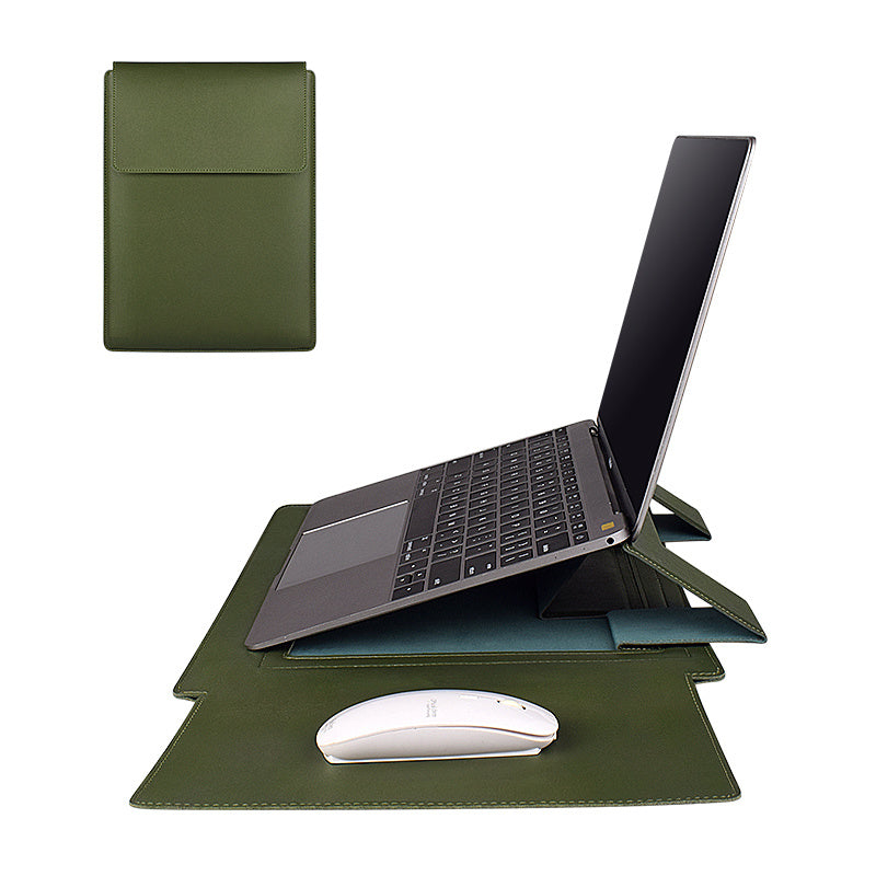Skyddande fodral med musmatta för laptop