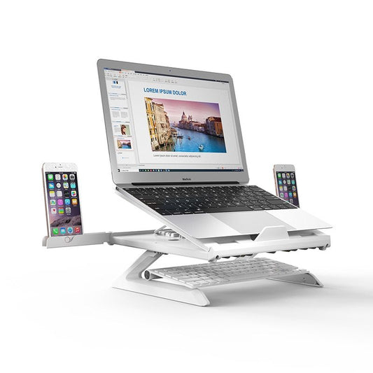 Justerbart multifunktionellt laptopstativ