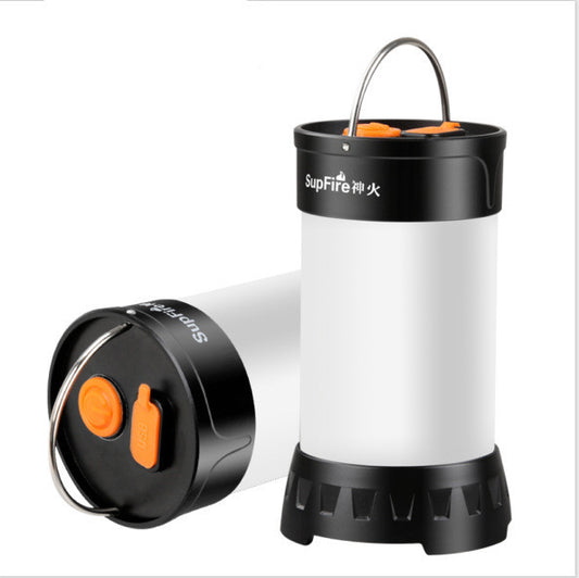 Camping Lights Camping Lights Outdoor Multi-function LED Rechargeable Super Bright Tent Camping Stall Lights - White