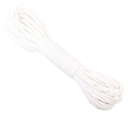 Luminous 9-core luminous rope Camping outdoor safety equipment special rope 9-cell umbrella rope - White / 6Metre