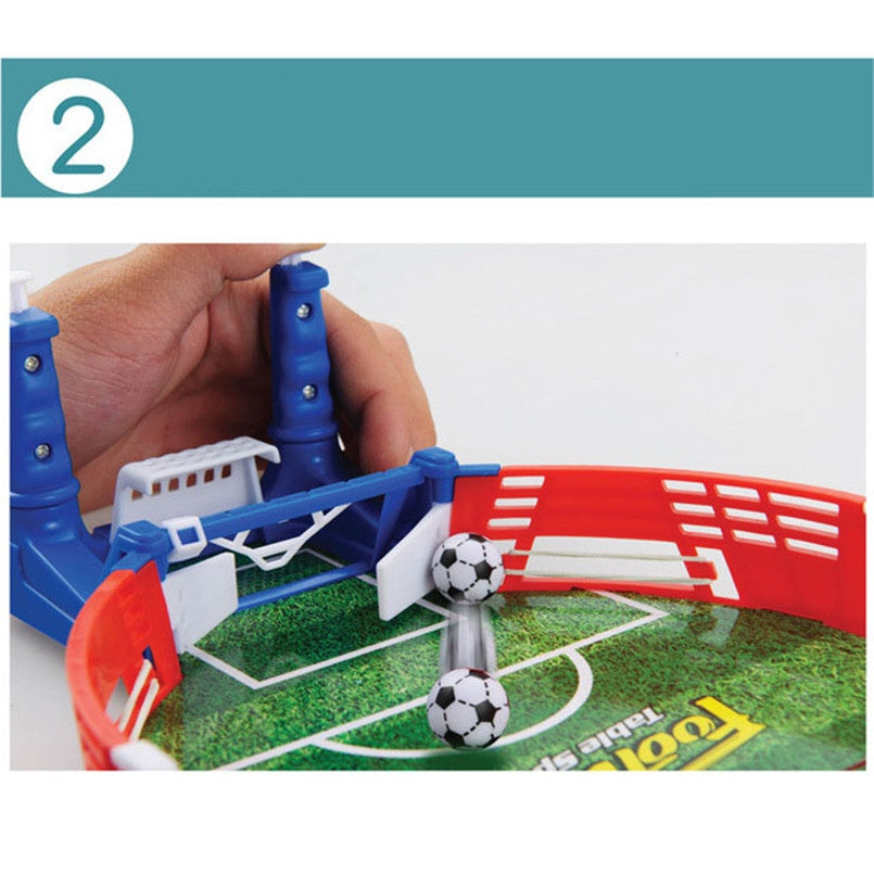 Mini Football Board Match Game Kit Tabletop Soccer Toys For Kids Educational Sport Outdoor Portable Table Games Play