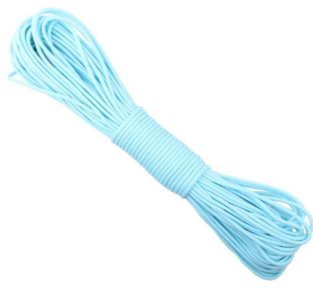 Luminous 9-core luminous rope Camping outdoor safety equipment special rope 9-cell umbrella rope - Blue / 6Metre