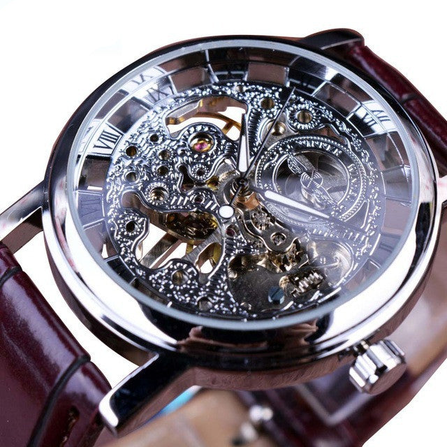 Mechanical watches Men’s mechanical watches - Silver noodles