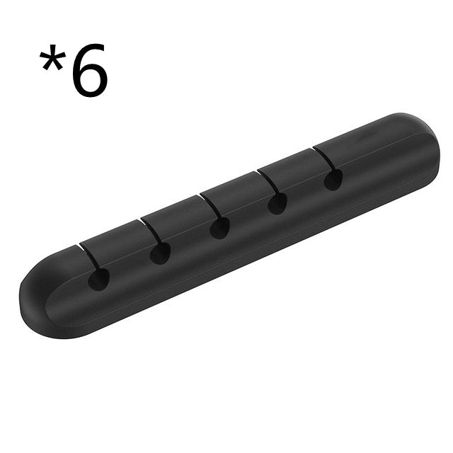Silicone Cable Organizer Clips, 2-Pack