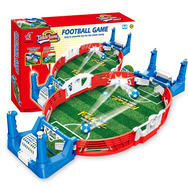 Mini Football Board Match Game Kit Tabletop Soccer Toys For Kids Educational Sport Outdoor Portable Table Games Play