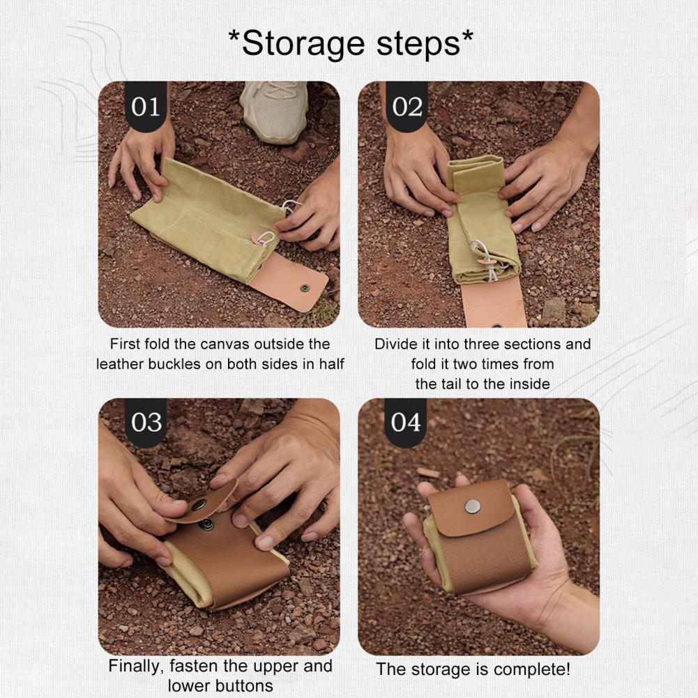 Outdoor Picking Multifunctional Bag Hanging Waist Kit Waist Strap Bag Folding Canvas Kit Canvas Fruit Harvest Pouch For