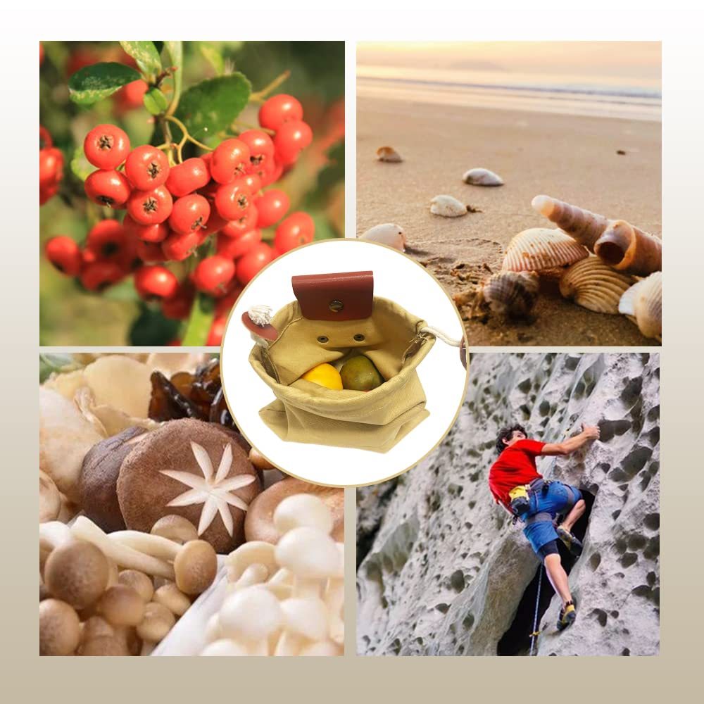 Outdoor Picking Multifunctional Bag Hanging Waist Kit Waist Strap Bag Folding Canvas Kit Canvas Fruit Harvest Pouch For