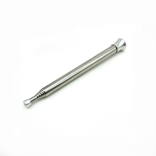 Outdoor Camping Portable Telescopic Fire Blower - Stainless steel