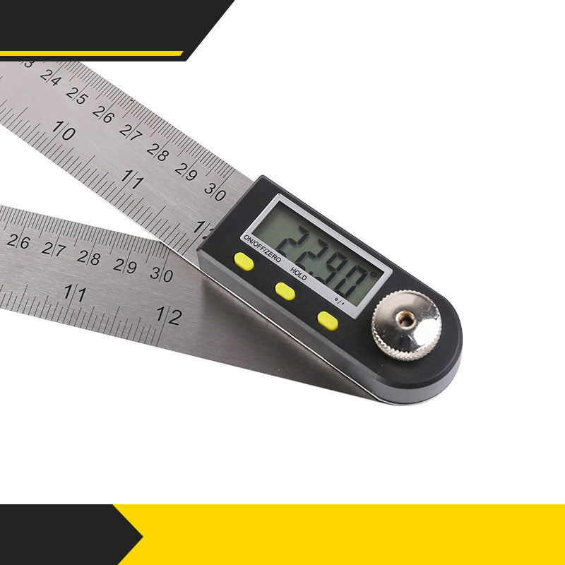 Stainless Steel Digital Display Angle Ruler Supply Electronic Protractor - SLYSJ300