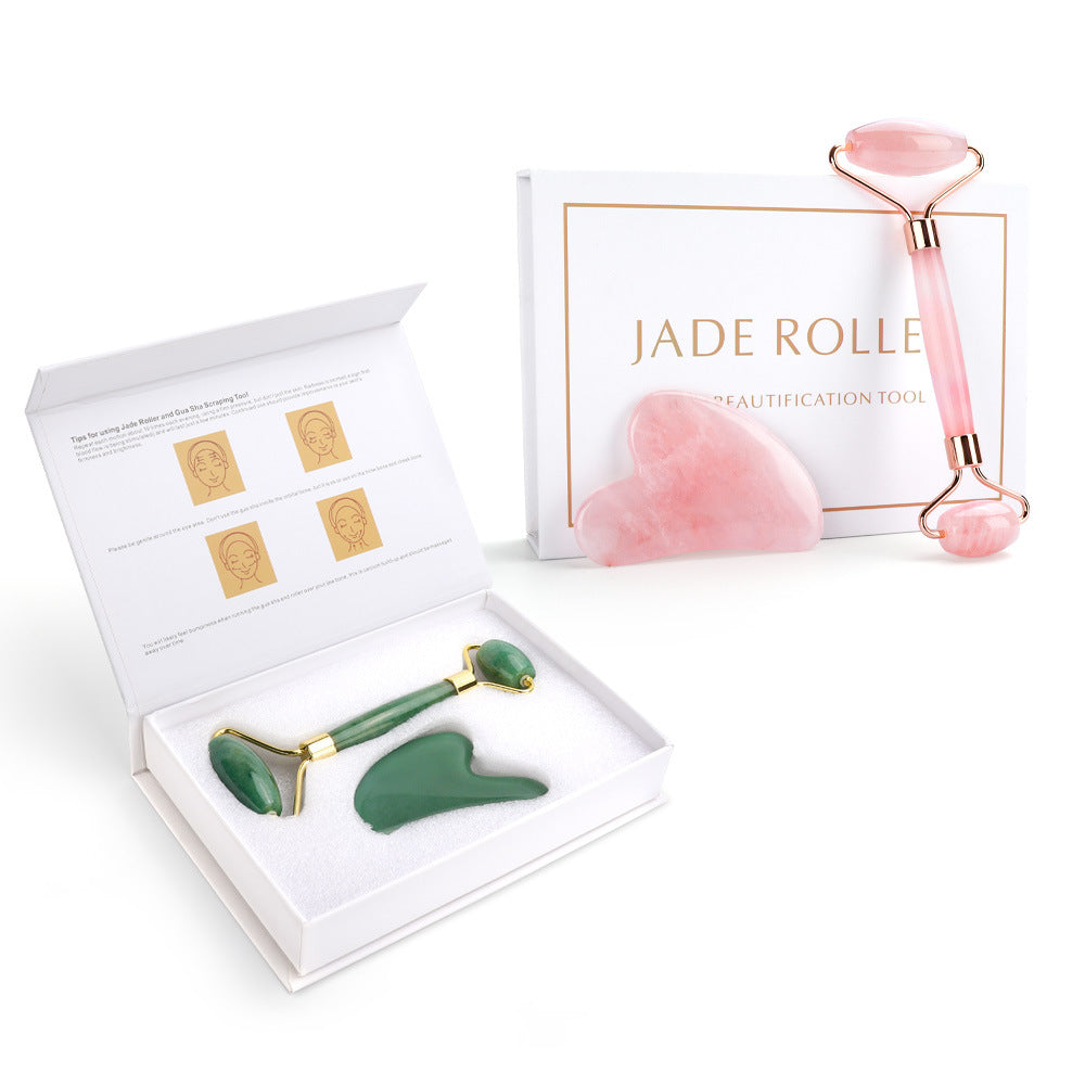 Jade Roller ansiktsmassage