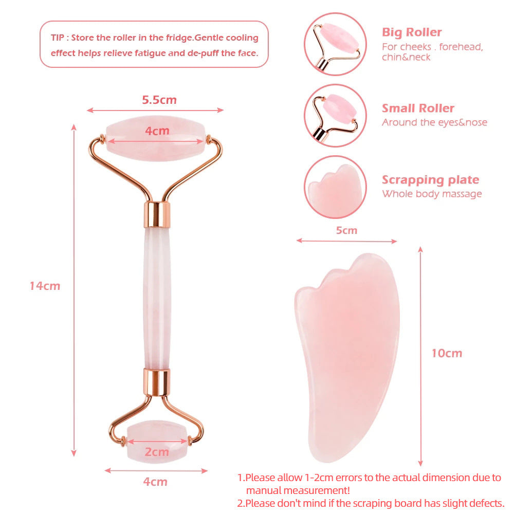 Jade Roller ansiktsmassage