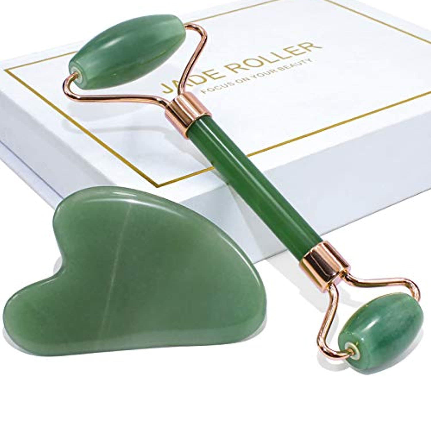Jade Roller ansiktsmassage